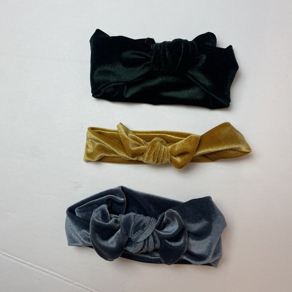 Lou Lou & Co Velvet Knot Headbands